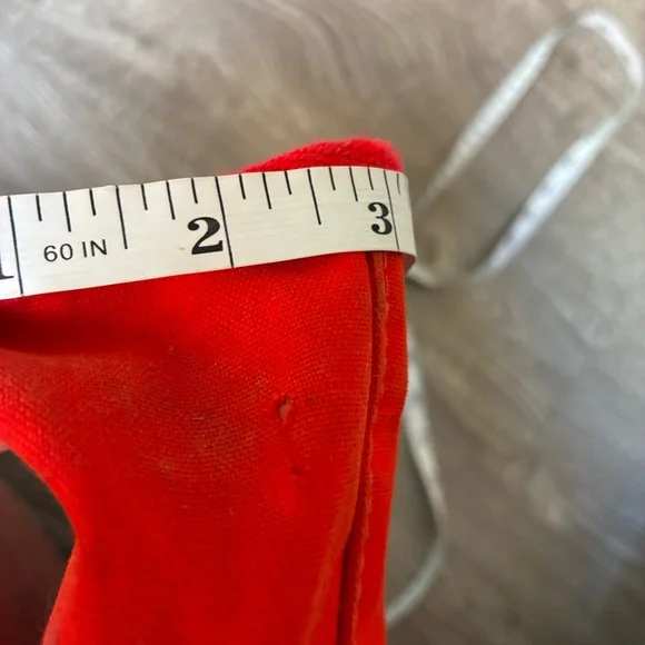 1976 Sanrio Hello Kitty Vintage Red Canvas Tote Bag - Picture 6 of 10